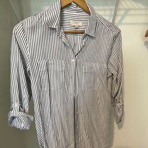 Loft Striped Button Down